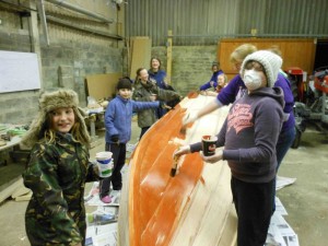 The painting team